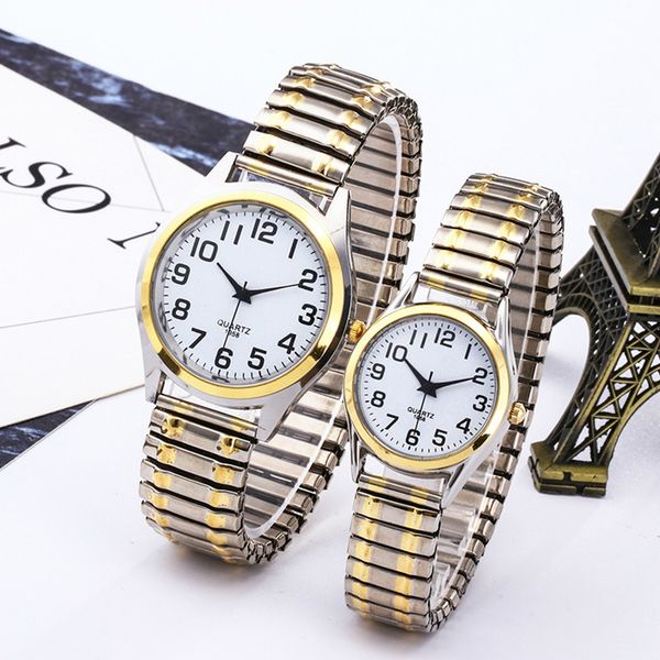 fashion business women men elastic gold sliver quartz watch tide lovers couple party office black point bracelet watches gift, Slivery;brown
fashion business women men elastic gold sliver quartz watch tide lovers couple party office black point bracelet watches gift, Slivery;brown