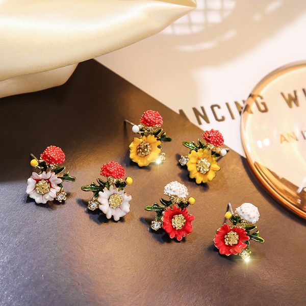 women earrings flower earrings for women sweet stud 2020 new brincos fashion jewelry cl2-009, Silver
women earrings flower earrings for women sweet stud 2020 new brincos fashion jewelry cl2-009, Silver