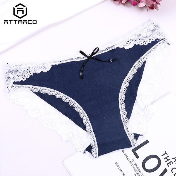 women's panties attraco thong lace underwear 1 piece string tanga briefs cotton soft cute colorful, Black;pink
women's panties attraco thong lace underwear 1 piece string tanga briefs cotton soft cute colorful, Black;pink