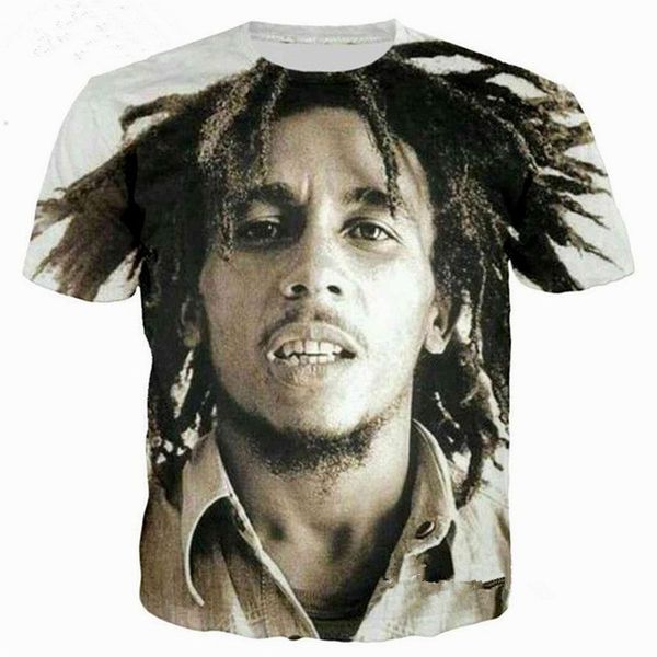 fashion legend singer reggae bob marley t-shirt women men summer 3d print short sleeve crewneck casual tees q345, White;black
fashion legend singer reggae bob marley t-shirt women men summer 3d print short sleeve crewneck casual tees q345, White;black