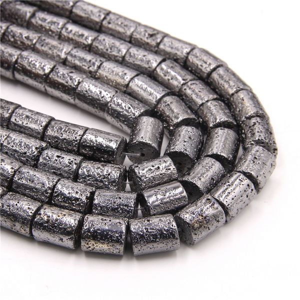 natural retro volcanic lava stone beads diffuser straight tube silver rose gold real stone beads for jewelry making bracelet diy
natural retro volcanic lava stone beads diffuser straight tube silver rose gold real stone beads for jewelry making bracelet diy
