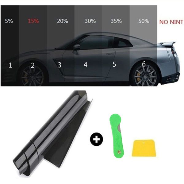 50cm*3m window tint film tinting roll kit vtl black uv-proof scratch resistant for auto
50cm*3m window tint film tinting roll kit vtl black uv-proof scratch resistant for auto