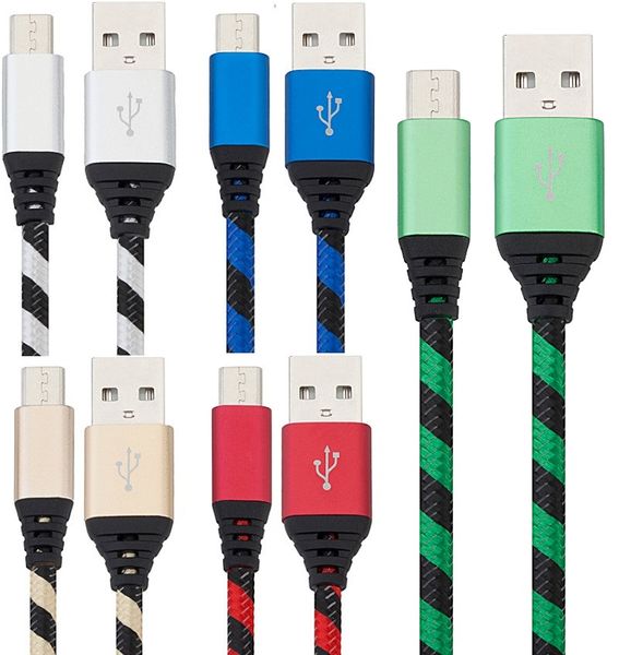 1m 3ft fabric nylon alloy micro type c usb cables for samsung s6 s7 edge htc
1m 3ft fabric nylon alloy micro type c usb cables for samsung s6 s7 edge htc