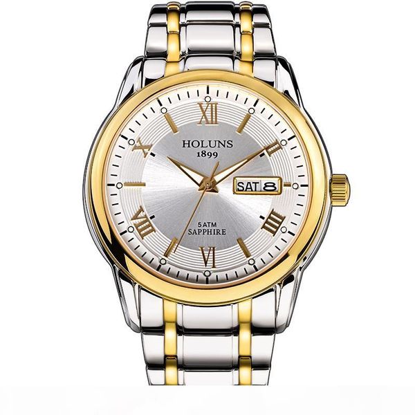 holuns 2020 relogio masculino full stainless steel men automatic watch luxury 5atm waterproof super luminous dropshipping, Slivery;brown
holuns 2020 relogio masculino full stainless steel men automatic watch luxury 5atm waterproof super luminous dropshipping, Slivery;brown