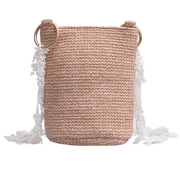 new women bag bucket paper straw unilateral literary grass weaving bag korean version of the wild messenger
new women bag bucket paper straw unilateral literary grass weaving bag korean version of the wild messenger