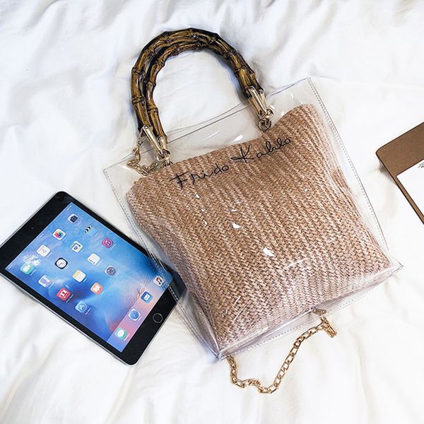 designer handbags summer small handbag transparent women hand bags chain straw bag lady travel beach shoulder crossbody bag holiday khaki
designer handbags summer small handbag transparent women hand bags chain straw bag lady travel beach shoulder crossbody bag holiday khaki