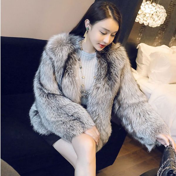 2019 short fur coat winter furry women faux fur coats plus size thick furry coat woman fake jacket wr605, Black
2019 short fur coat winter furry women faux fur coats plus size thick furry coat woman fake jacket wr605, Black