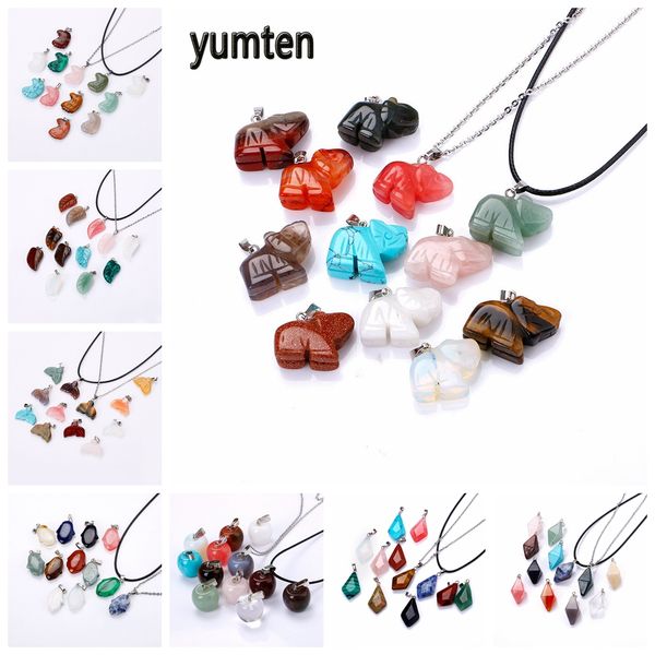 yumten elephant crystal charms diy pendant necklace natural stone charm animal shape jewelry making fashion party accessories, Blue;slivery
yumten elephant crystal charms diy pendant necklace natural stone charm animal shape jewelry making fashion party accessories, Blue;slivery
