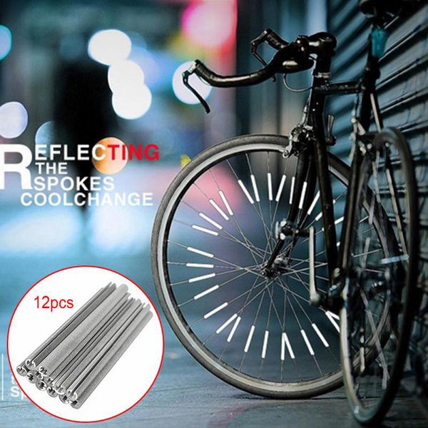 12pcs/bag cycling wheel rim spoke bike mount tube warning light strip safety reflector diy bicycle reflective tubes #yl5
12pcs/bag cycling wheel rim spoke bike mount tube warning light strip safety reflector diy bicycle reflective tubes #yl5