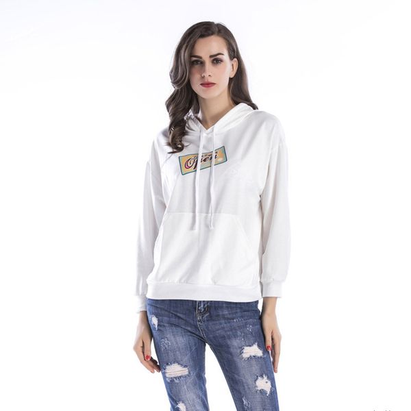 womens designer long sleeve loose print hooded sweater casual pullover womenh, Black;brown
womens designer long sleeve loose print hooded sweater casual pullover womenh, Black;brown