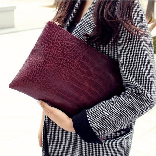 fashion crocodile women's clutch bag pu leather women envelope evening bag new female clutches handbag bolsa feminina purse
fashion crocodile women's clutch bag pu leather women envelope evening bag new female clutches handbag bolsa feminina purse