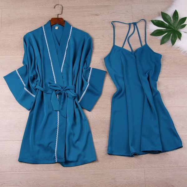 nightdress casual female kimono bathrobe gown satin intimate lingerie sleepwear nightwear loose 2pcs sleep set nightgown, Black;red
nightdress casual female kimono bathrobe gown satin intimate lingerie sleepwear nightwear loose 2pcs sleep set nightgown, Black;red