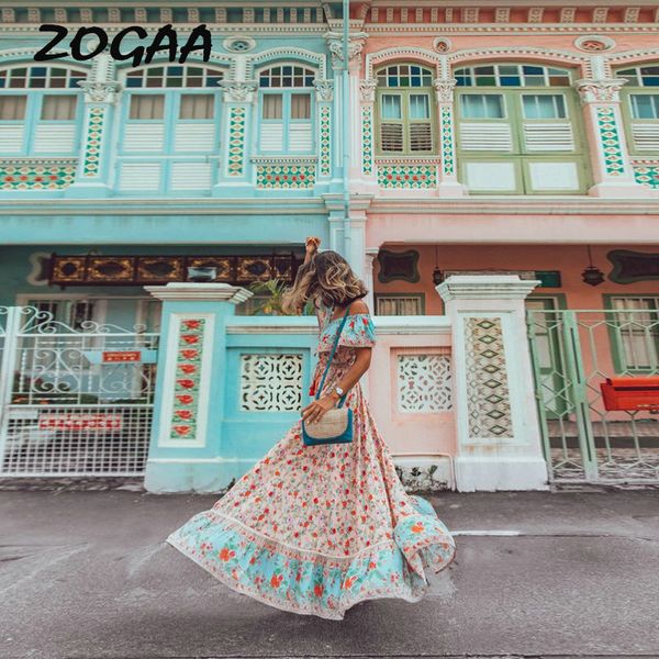zogaa bohemian лета женщин длинное платье дамы элегантный цветочный печати ruffles beach вечер ночь плюс размер vestidos 2020 партия, White;black
zogaa bohemian лета женщин длинное платье дамы элегантный цветочный печати ruffles beach вечер ночь плюс размер vestidos 2020 партия, White;black