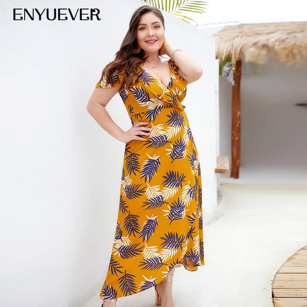 enyuever plus size women summer beach bohemian dress 2019 cold shoulder split floral print vestido casual sukienka boho dress, Black;gray
enyuever plus size women summer beach bohemian dress 2019 cold shoulder split floral print vestido casual sukienka boho dress, Black;gray