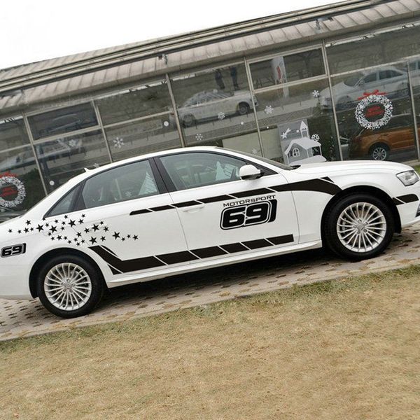 car totem star striped waist stickers pull flowers auto car personal body films
car totem star striped waist stickers pull flowers auto car personal body films
