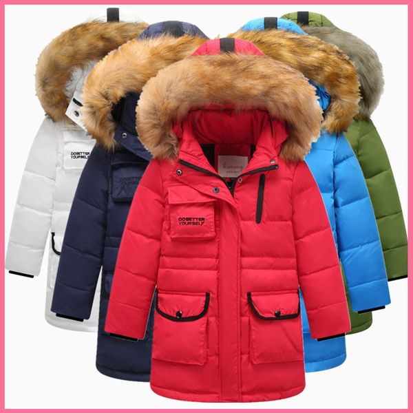 children's duck down jacket warm coats boys long winter clothing kids hooded clothes teenage outwear for russian winter, Blue;gray
children's duck down jacket warm coats boys long winter clothing kids hooded clothes teenage outwear for russian winter, Blue;gray