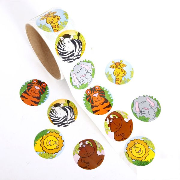 100pcs/roll jungle animals sealing sticker diy gifts posted baking decoration package adhesive seal label kids favors
100pcs/roll jungle animals sealing sticker diy gifts posted baking decoration package adhesive seal label kids favors