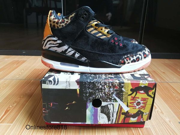 with box 2020 mens basketball shoes sneakers 3s animal pack leopard black yellow camo for men sports shoes us7-13 
with box 2020 mens basketball shoes sneakers 3s animal pack leopard black yellow camo for men sports shoes us7-13