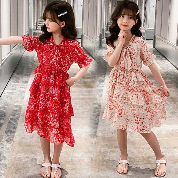 children's wear girl clothes 2020 summer chiffon dress fashion printing princess dress banquet 3-8 quality kids clothing, Red;yellow
children's wear girl clothes 2020 summer chiffon dress fashion printing princess dress banquet 3-8 quality kids clothing, Red;yellow