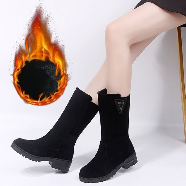 big size women's boots autumn/winter new long flat boots women's casual, Black
big size women's boots autumn/winter new long flat boots women's casual, Black