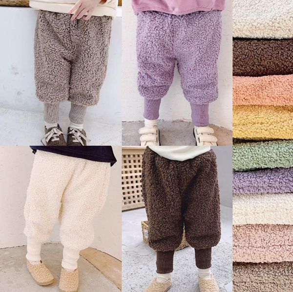 winter baby boys girls colorful lamb woolen warm ankle-tied pants kids baby thicken thicken trousers, Blue
winter baby boys girls colorful lamb woolen warm ankle-tied pants kids baby thicken thicken trousers, Blue