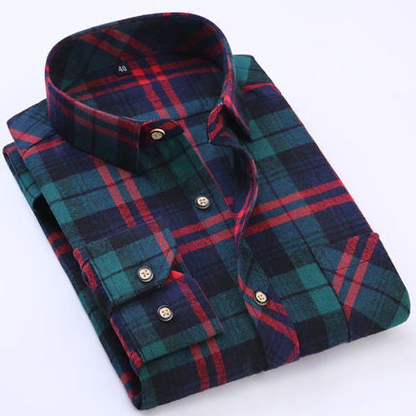 spring autumn men flannel plaid shirt 100% cotton casual long sleeve shirt soft comfort slim fit styles brand man clothes, White;black
spring autumn men flannel plaid shirt 100% cotton casual long sleeve shirt soft comfort slim fit styles brand man clothes, White;black