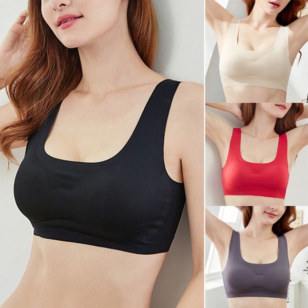 gym clothing wholesale women comfort full-support sport bra seamless sports no steel ring detachable cup pad ed889, White;black
gym clothing wholesale women comfort full-support sport bra seamless sports no steel ring detachable cup pad ed889, White;black