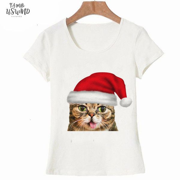 cute cat christmas female t shirts harajuku kawaii clothes fashion leisure short sleeve tee shirt femme christmas tshirt, White
cute cat christmas female t shirts harajuku kawaii clothes fashion leisure short sleeve tee shirt femme christmas tshirt, White