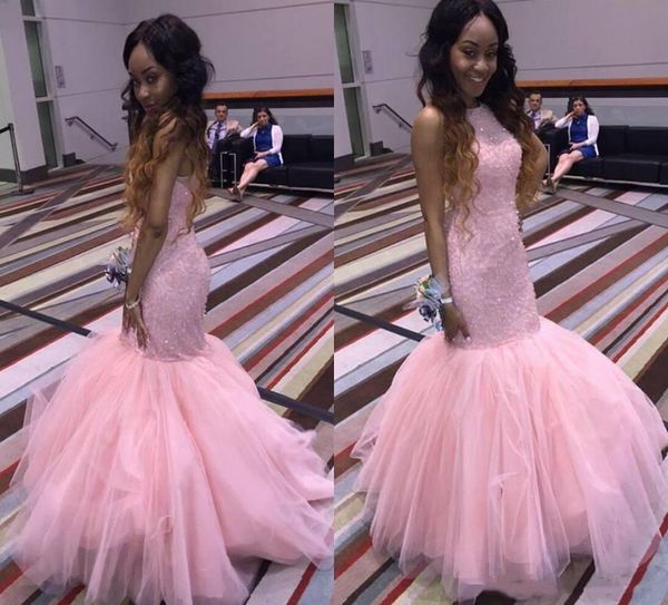 new pink evening dresses vestidos de fiesta mermaid prom dresses jewel neck beaded crystals backless long dubai evening gowns, Black
new pink evening dresses vestidos de fiesta mermaid prom dresses jewel neck beaded crystals backless long dubai evening gowns, Black