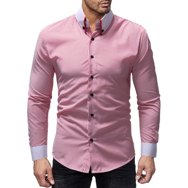 mixcubic 2018 autumn college style classic stripe shirts men casual slim mixed colors collar shirts for men,size -3xl, White;black
mixcubic 2018 autumn college style classic stripe shirts men casual slim mixed colors collar shirts for men,size -3xl, White;black