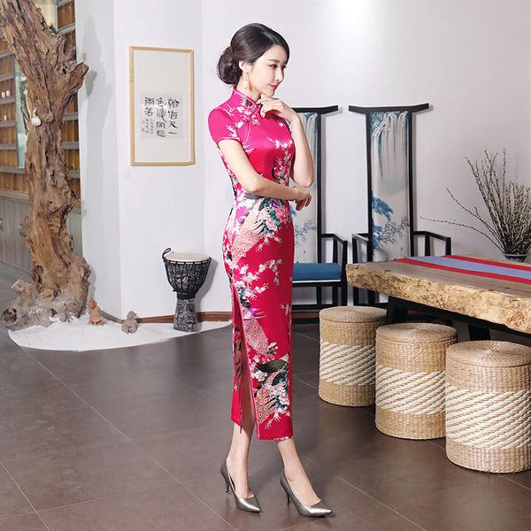 pink chinese bride wedding dress 2019 new long cheongsam elegant slim summer qipao plus size s l xl xxl 3xl 0166, Red
pink chinese bride wedding dress 2019 new long cheongsam elegant slim summer qipao plus size s l xl xxl 3xl 0166, Red