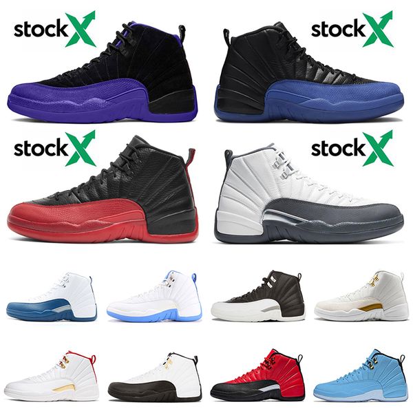 12 12s jumpman brand game royal black flu dark grey mens basketball shoes french blue university stock x trainers sneakers sport shoes 7-13, White;red
12 12s jumpman brand game royal black flu dark grey mens basketball shoes french blue university stock x trainers sneakers sport shoes 7-13, White;red
