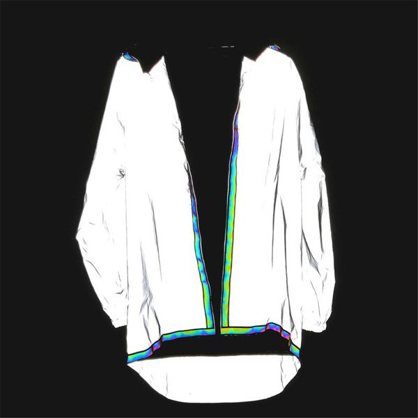 ruelk new reflective jacket men spring autumn streetwear night jogging eye-catching jackets men's hooded outwear windbreaker, Black;brown
ruelk new reflective jacket men spring autumn streetwear night jogging eye-catching jackets men's hooded outwear windbreaker, Black;brown