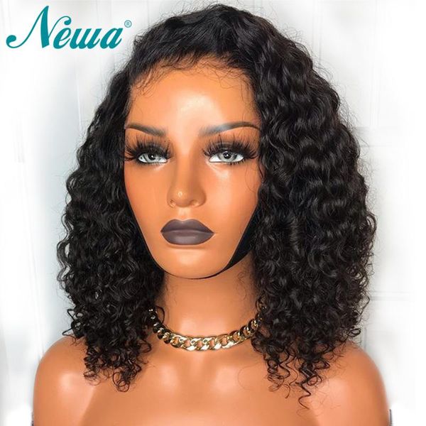 newa hair 13x6 lace front human hair wigs with baby curly short human bob wigs pre plucked brazilian remy, Black;brown
newa hair 13x6 lace front human hair wigs with baby curly short human bob wigs pre plucked brazilian remy, Black;brown