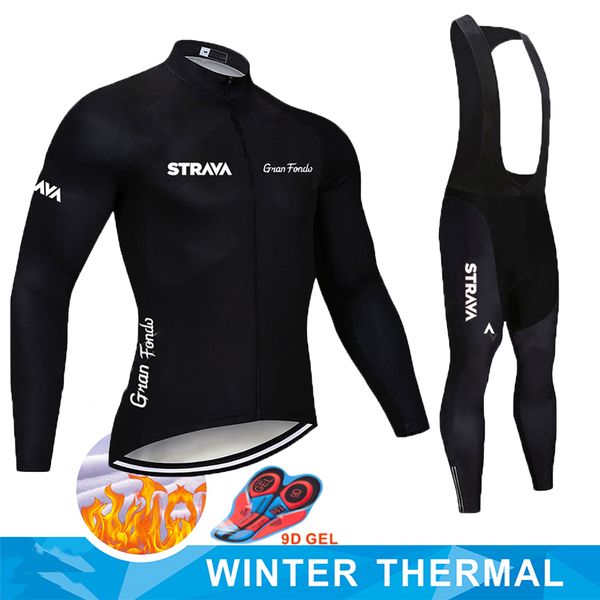 strava pro team winter thermal fleece cycling clothes men long sleeve jersey suit outdoor riding bike mtb clothing bib pants set, Black;blue
strava pro team winter thermal fleece cycling clothes men long sleeve jersey suit outdoor riding bike mtb clothing bib pants set, Black;blue