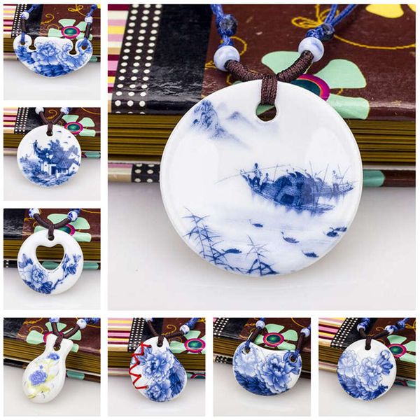 men's and women's ceramic necklace personalized gift lattice shop wishful peony djn486 mix order pendant necklaces jewelry, Silver
men's and women's ceramic necklace personalized gift lattice shop wishful peony djn486 mix order pendant necklaces jewelry, Silver