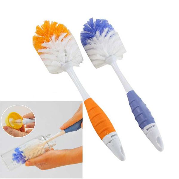 2 in 1 multifunction baby bottle brushes nipple pacifier spout tube sponge brushes kids milk feeding bottle cleaning brush set
2 in 1 multifunction baby bottle brushes nipple pacifier spout tube sponge brushes kids milk feeding bottle cleaning brush set