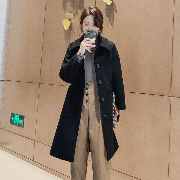 autumn winter coat women clothes 2019 elegant coats for women korean style fashion clothing plus size loose clothes, Black
autumn winter coat women clothes 2019 elegant coats for women korean style fashion clothing plus size loose clothes, Black