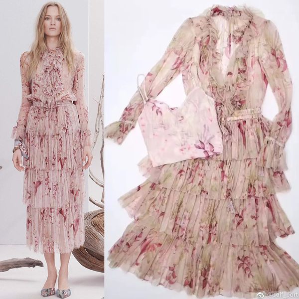 2019 time-limited dress vestido de festa vadim maxi dress bohemian v-neck long-sleeved layer cake print chiffon summer women, Black;pink 
2019 time-limited dress vestido de festa vadim maxi dress bohemian v-neck long-sleeved layer cake print chiffon summer women, Black;pink