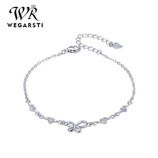 wegarsti silver 925 jewelry heart bow chain bracelet for women 925 sterling silver fine jewelry festival gifts for women, Golden;silver
wegarsti silver 925 jewelry heart bow chain bracelet for women 925 sterling silver fine jewelry festival gifts for women, Golden;silver