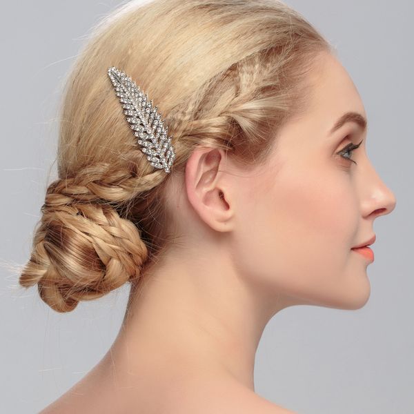 feather shape crystal wedding headdress handmade bridal hair combs jewelry vintage hair accessories fs37
feather shape crystal wedding headdress handmade bridal hair combs jewelry vintage hair accessories fs37