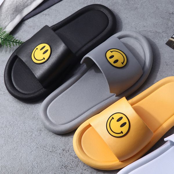 smiley summer new couple home indoor and outdoor soft bottom pvc slippers bathroom non-slip sandals, Black
smiley summer new couple home indoor and outdoor soft bottom pvc slippers bathroom non-slip sandals, Black