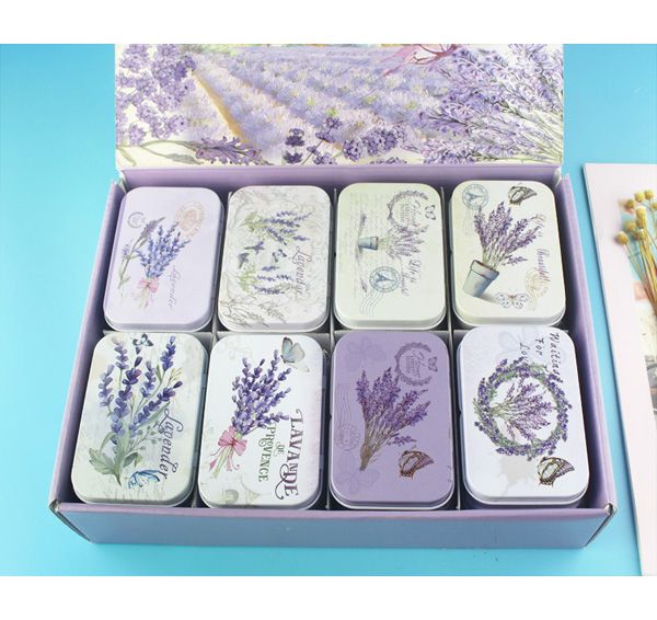 24pcs d9.7xw6.1xh2.1cm lavender boxes square collectables tin boxes travel pill case daily box iron case / storage case
24pcs d9.7xw6.1xh2.1cm lavender boxes square collectables tin boxes travel pill case daily box iron case / storage case
