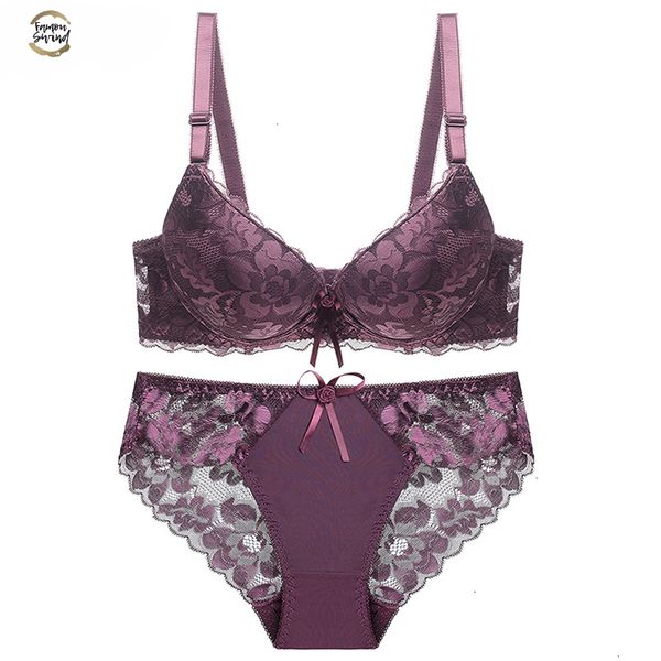 b c d cup women bra set lace hollow underwear panty set solid 6 color push up bra brief set big size, Red;black
b c d cup women bra set lace hollow underwear panty set solid 6 color push up bra brief set big size, Red;black