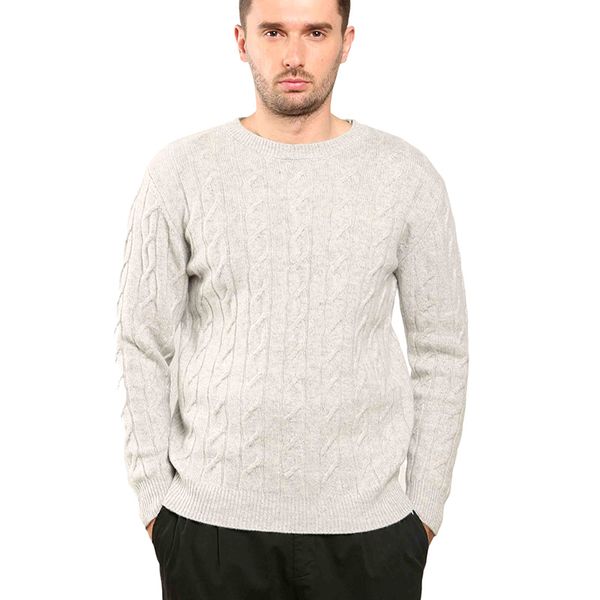 men winter warm o-neck long sleeve sweater european style 100% merino wool cashmere mans pullovers knitted sweater, White;black
men winter warm o-neck long sleeve sweater european style 100% merino wool cashmere mans pullovers knitted sweater, White;black