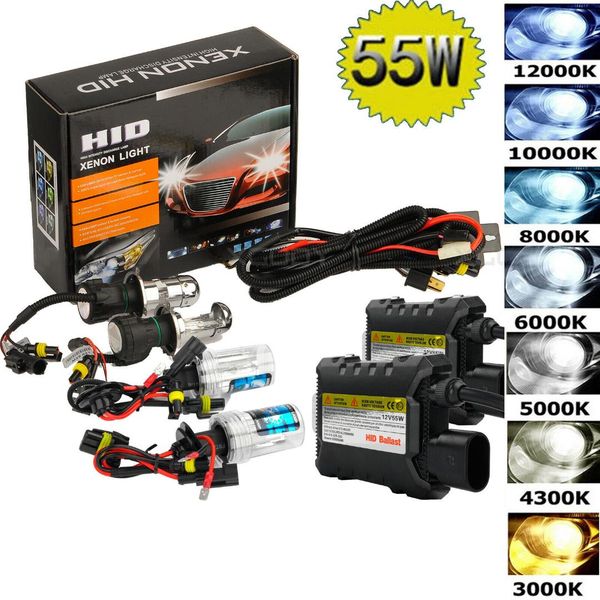 2pcs 55w car hid led headlight 6000k/8000k/10000k/12000k conversion kit bulbs h1 h3 h4 h7 h11 9005/hb3 9006/hb4 880/881 h13 h8
2pcs 55w car hid led headlight 6000k/8000k/10000k/12000k conversion kit bulbs h1 h3 h4 h7 h11 9005/hb3 9006/hb4 880/881 h13 h8