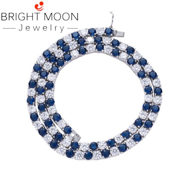 bright moon bling iced out chains necklace 18inch-20inch 5mm tennis chain blue cubic zirconia hip hop jewelry for men gifts, Silver
bright moon bling iced out chains necklace 18inch-20inch 5mm tennis chain blue cubic zirconia hip hop jewelry for men gifts, Silver