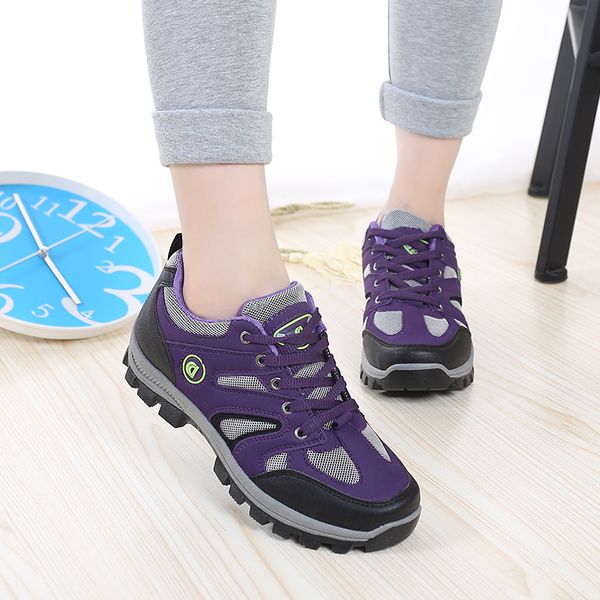 women travel shoes waterproof work shoes 2018 autumn non-slip breathable sneakers outdoor casual female zapatos de trabajo, Black
women travel shoes waterproof work shoes 2018 autumn non-slip breathable sneakers outdoor casual female zapatos de trabajo, Black