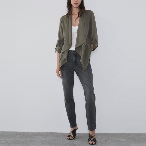 fashion women cardigan coat autumn drawstring long sleeves irregular blouse outwear slim office jacket xb9265, Black;brown
fashion women cardigan coat autumn drawstring long sleeves irregular blouse outwear slim office jacket xb9265, Black;brown
