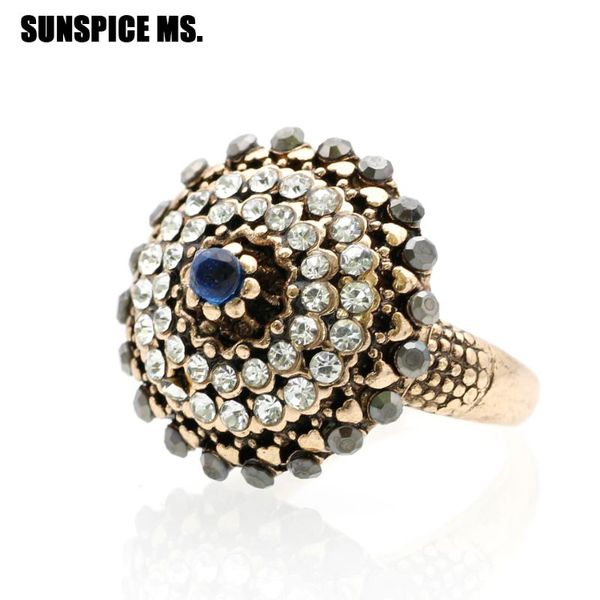 sunspice мс. роскошное турецкое полный rhinestone кольцо vintage кристалл античные кольца для женщин цвета золота подарка венчания ювелирных, Golden;silver
sunspice мс. роскошное турецкое полный rhinestone кольцо vintage кристалл античные кольца для женщин цвета золота подарка венчания ювелирных, Golden;silver